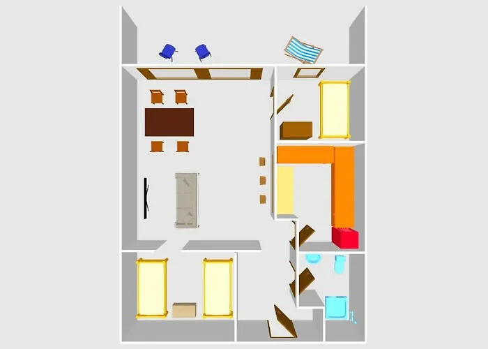 Atlantic-157 Appartement *